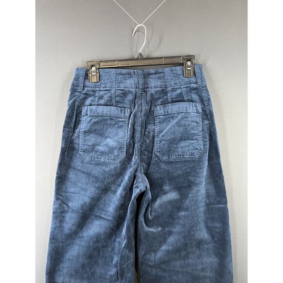 New Anthropologie Maeve Colette Size 31 Tall Full Length Corduroy Wide Leg Pants - Picture 6 of 7